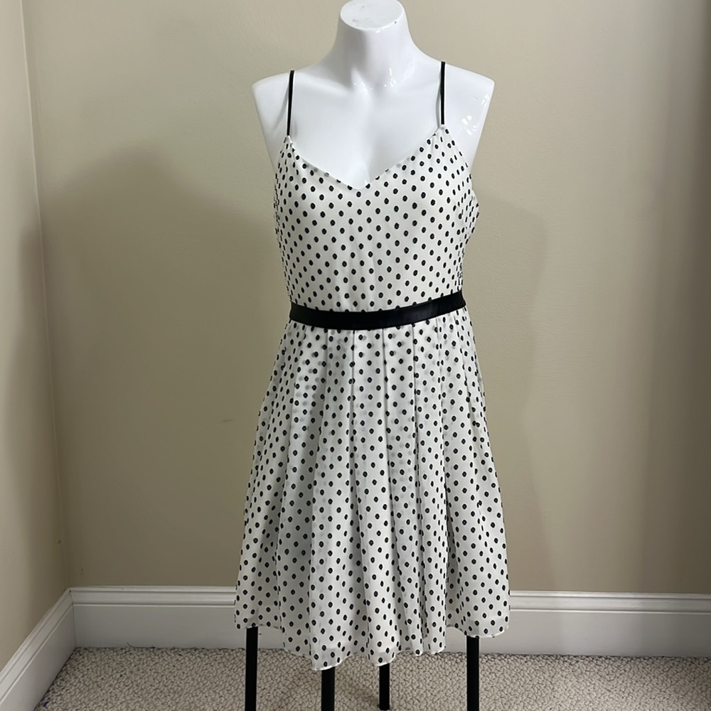 NWT Sam Edelman White & Black Dress